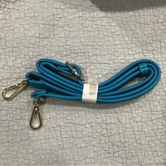 NWT Black Rivet 3-in-1 Handbag Shoulder Tote Zipper Carry-All Turquoise & Brown - Picture 2 of 11